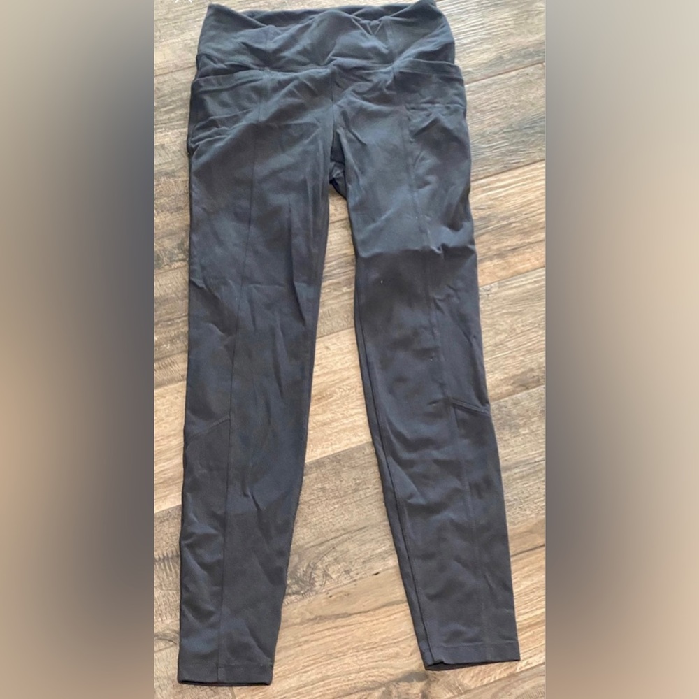 Atheta Grey Leggings with Pockets sz M